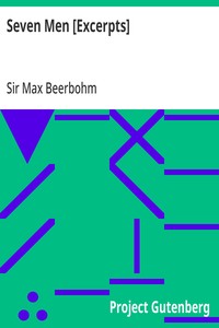 Cover of Seven Men [Excerpts] — Background and Themes