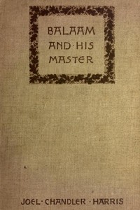 Cover of Balaam and His Master, and Other Sketches and Stories — Reading Companion