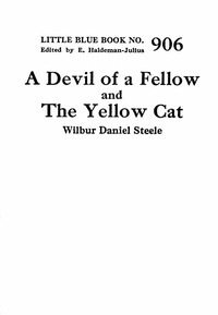 Cover of A devil of a fellow, and The yel...